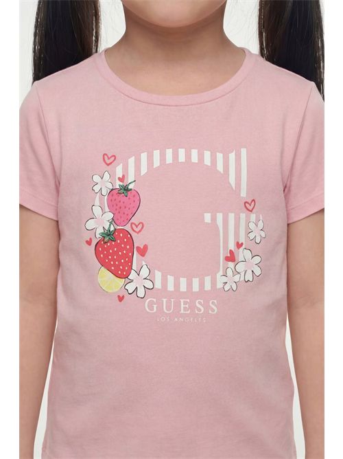 T-shirt con logo stampato GUESS | K6GI00K6YW4/A62C